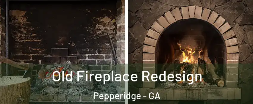 Old Fireplace Redesign Pepperidge - GA