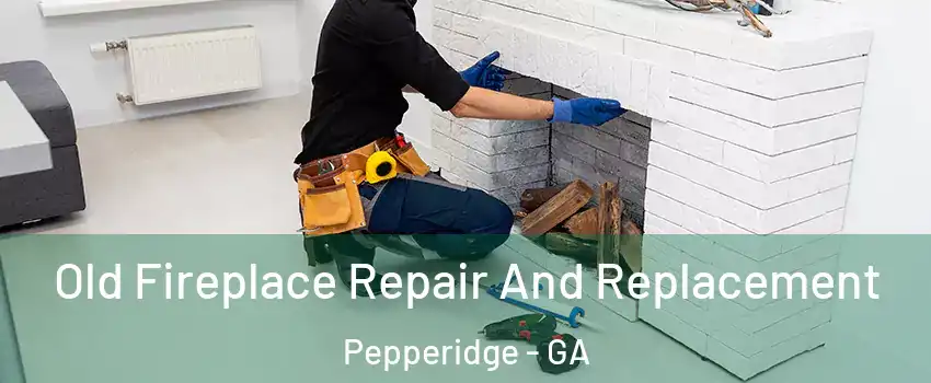 Old Fireplace Repair And Replacement Pepperidge - GA