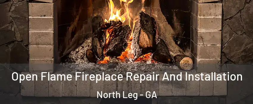 Open Flame Fireplace Repair And Installation North Leg - GA