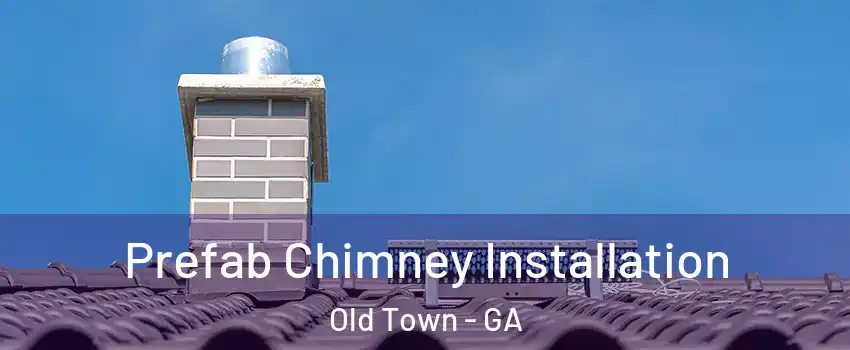 Prefab Chimney Installation Old Town - GA