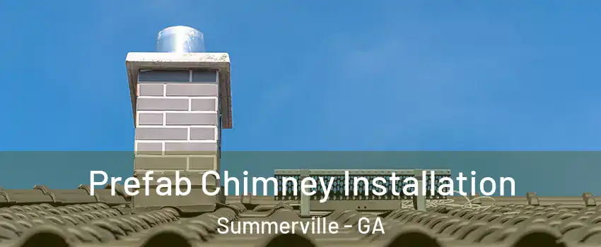 Prefab Chimney Installation Summerville - GA
