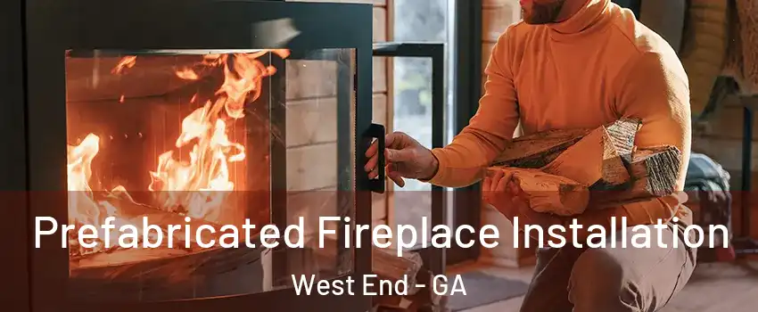 Prefabricated Fireplace Installation West End - GA