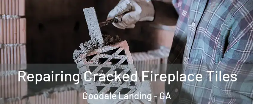 Repairing Cracked Fireplace Tiles Goodale Landing - GA