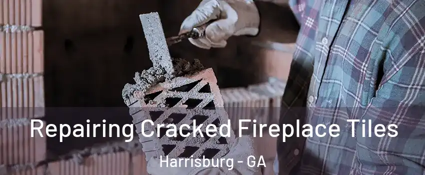 Repairing Cracked Fireplace Tiles Harrisburg - GA