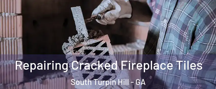 Repairing Cracked Fireplace Tiles South Turpin Hill - GA