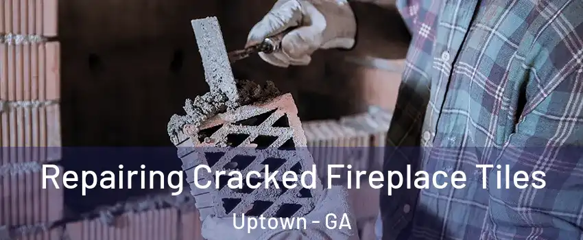 Repairing Cracked Fireplace Tiles Uptown - GA