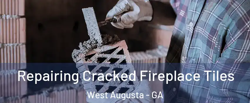 Repairing Cracked Fireplace Tiles West Augusta - GA