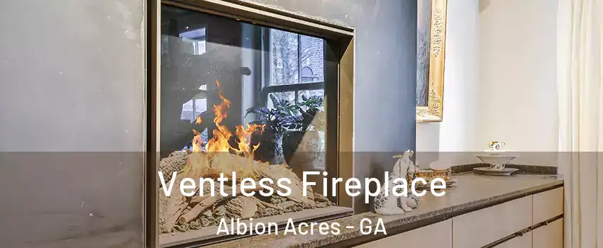 Ventless Fireplace Albion Acres - GA