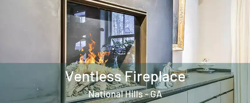 Ventless Fireplace National Hills - GA
