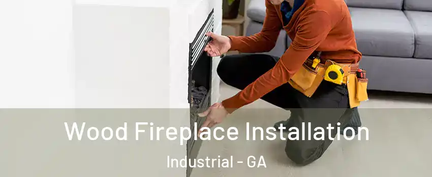 Wood Fireplace Installation Industrial - GA