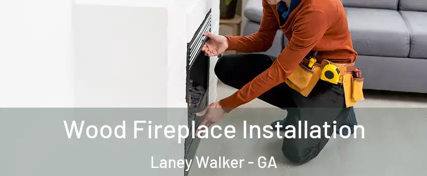 Wood Fireplace Installation Laney Walker - GA
