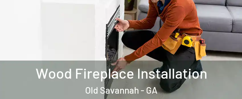 Wood Fireplace Installation Old Savannah - GA