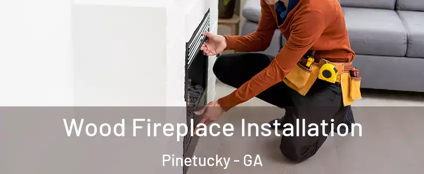 Wood Fireplace Installation Pinetucky - GA